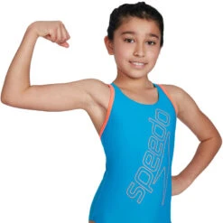 1-delig Meisjes Zwempak Speedo Boomstar Placem Flyback -Badpak Verkoop Winkel 1 delig meisjes zwempak speedo boomstar placem flyback 2