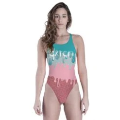 Akron Meisjesbadpak Paint 2 - Multi