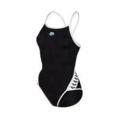 Arena Damesbadpak Icons Superfly Back - Zwart/Wit -Badpak Verkoop Winkel arena damesbadpak icons superfly back zwartwit 2