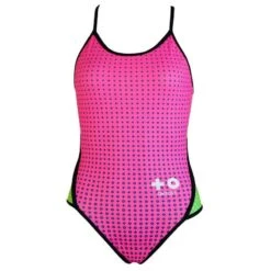 Babbit 4 Kleuren Badpak Voor Meisjes Akron - Fuscia / Groen -Badpak Verkoop Winkel babbit 4 kleuren badpak voor meisjes akron fuscia groen 2