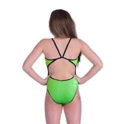 Babbit 4 Kleuren Badpak Voor Meisjes Akron - Fuscia / Groen -Badpak Verkoop Winkel babbit 4 kleuren badpak voor meisjes akron fuscia groen 3