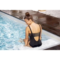 Badpak Voor Aquagym Zoey Glitter Zwart -Badpak Verkoop Winkel badpak voor aquagym zoey glitter zwart 13