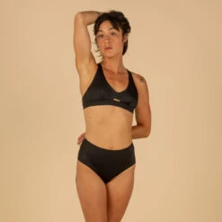 Bikinibroekje Voor Surfen Dames Romi Zwart Hoge Taille 10 Bikinibroekje Voor Surfen Dames Romi Zwart Hoge Taille -Badpak Verkoop Winkel bikinibroekje voor surfen dames romi zwart hoge taille 3