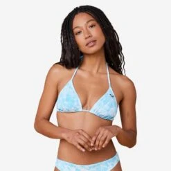 Roxy Bikinitop Voor Dames Triangel Blauw