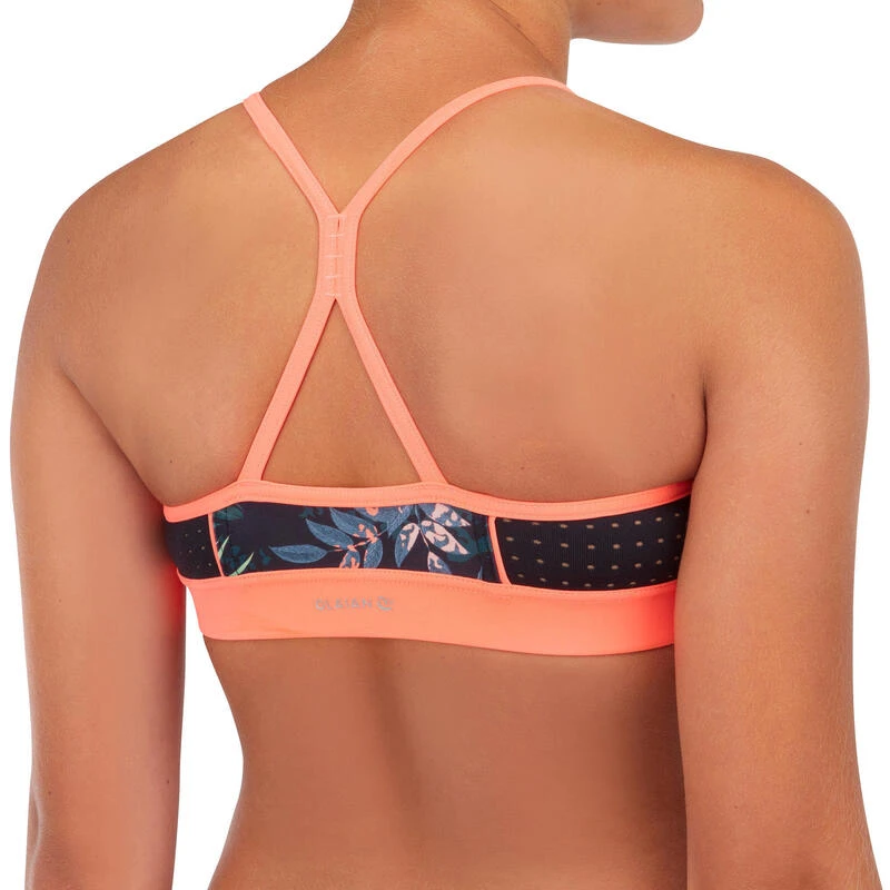 Bikinitop Voor Surfen Meisjes Baha 900 High Neck 2 Bikinitop Voor Surfen Meisjes Baha 900 High Neck - Afbeelding 2