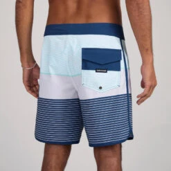 Quiksilver Boardshort Voor Heren Stretch Lichtblauw 18' -Badpak Verkoop Winkel boardshort voor heren stretch lichtblauw 18 3