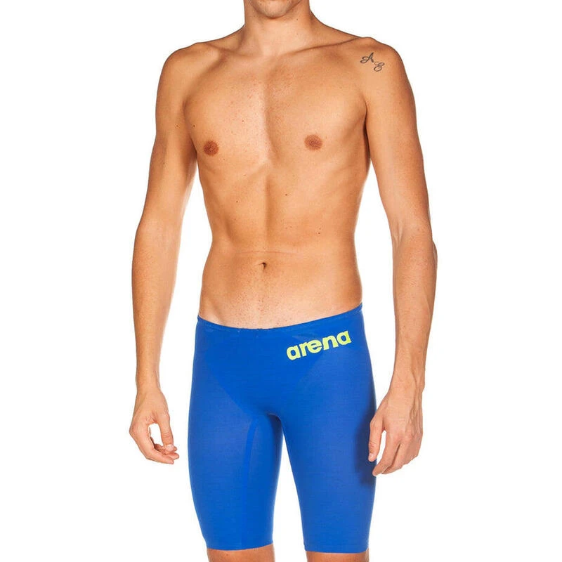 Arena Carbon Air² Zwembroek - Blauw / Grijs / Geel 3 Arena Carbon Air² Zwembroek - Blauw / Grijs / Geel - Afbeelding 3