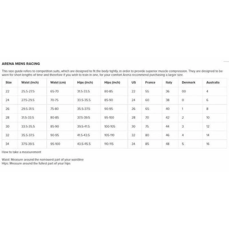 Arena Carbon Air² Zwembroek - Blauw / Grijs / Geel 5 Arena Carbon Air² Zwembroek - Blauw / Grijs / Geel - Afbeelding 5