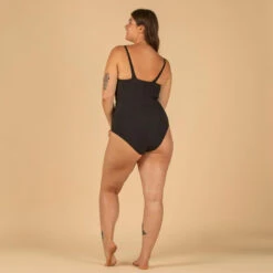 Corrigerend Damesbadpak DORA Met Plattebuikeffect ZWART -Badpak Verkoop Winkel corrigerend damesbadpak dora met plattebuikeffect zwart 2