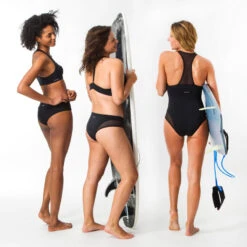 Dames Bikinitop Zonder Sluiting Voor Surfen Ana Zwart -Badpak Verkoop Winkel dames bikinitop zonder sluiting voor surfen ana zwart 9