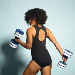 Damesbadpak Voor Aquagym En Aquabike Lio -Badpak Verkoop Winkel damesbadpak voor aquagym en aquabike lio zwart 2