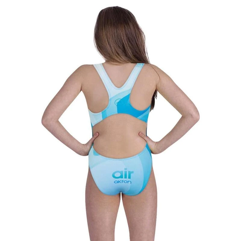 Element Air Badpak Voor Meisjes Akron - Blauw 2 Element Air Badpak Voor Meisjes Akron - Blauw - Afbeelding 2