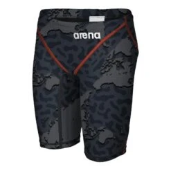 Arena Grafische Zwembroek Voor Jongens - Zwart