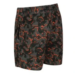 Regatta Jongens Skander II Camo Zwemshort (Druivenblad/Magma Sinaasappel) -Badpak Verkoop Winkel jongens skander ii camo zwemshort druivenbladmagma sinaasappel 2