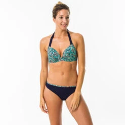 Klassiek Bikinibroekje Voor Dames Nina Color Block -Badpak Verkoop Winkel klassiek bikinibroekje voor dames nina foly 3