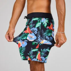 Klassieke Boardshort Voor Surfen 900 Flat Belt Dude -Badpak Verkoop Winkel klassieke boardshort voor surfen 900 flat belt macao multicolor 6