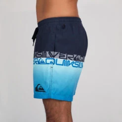 Quiksilver Korte Boardshort Voor Surfen Heren Zwart Blauw -Badpak Verkoop Winkel korte boardshort voor surfen heren zwart blauw 2