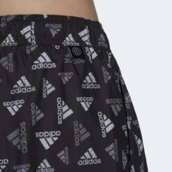 ADIDAS Logo Print CLX Zeer Korte Zwemshort -Badpak Verkoop Winkel logo print clx zeer korte zwemshort 4