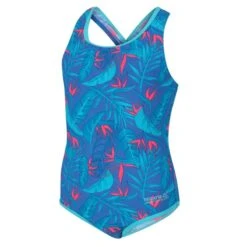 Regatta Meisjes Tanvi Zwemkostuum (Victoria Blauw) -Badpak Verkoop Winkel meisjes tanvi zwemkostuum victoria blauw 3