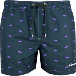 Mr.Bowmont The Dele-gator Zwembroek Blauw/groen -Badpak Verkoop Winkel mrbowmont the dele gator zwembroek blauwgroen 2