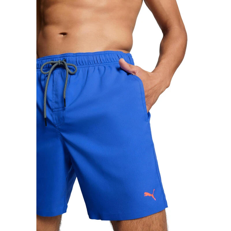 Puma Zwembroek Heren Middel Lang Benjamin Blue 3 Puma Zwembroek Heren Middel Lang Benjamin Blue - Afbeelding 3