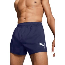 Puma Zwembroek Heren Short Shorts Navy -Badpak Verkoop Winkel puma zwembroek heren short shorts navy 2
