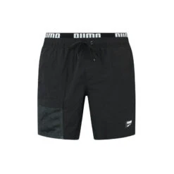 Puma Zwembroek Heren Utility Mid Shorts Zwart -Badpak Verkoop Winkel puma zwembroek heren utility mid shorts zwart 4