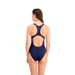 Puma Zwempak Dames Racerback Navy -Badpak Verkoop Winkel puma zwempak dames racerback navy 3