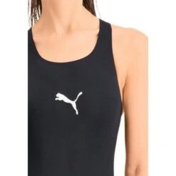 Puma Zwempak Dames Racerback Zwart -Badpak Verkoop Winkel puma zwempak dames racerback zwart 2