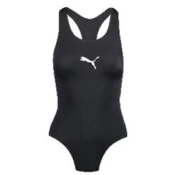 Puma Zwempak Dames Racerback Zwart -Badpak Verkoop Winkel puma zwempak dames racerback zwart 4