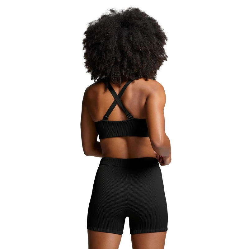Puma Zwemshort Dames Ribbed Hot Pants Black Combo 4 Puma Zwemshort Dames Ribbed Hot Pants Black Combo - Afbeelding 4