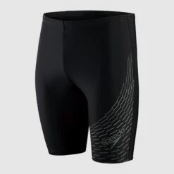 Speedo Medley Logo Jammer - Black/Ardesia -Badpak Verkoop Winkel speedo medley logo jammer blackardesia 3