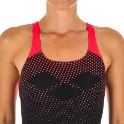 Arena Sportbadpak Voor Zwemmen Dames Swim Pro Back Zwart Rood -Badpak Verkoop Winkel sportbadpak voor zwemmen dames swim pro back zwart rood 4