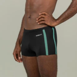 Zwemboxer Voor Heren NEGOMBO 9 Zwemboxer Voor Heren NEGOMBO -Badpak Verkoop Winkel zwemboxer voor heren negombo zwart turquoise 1