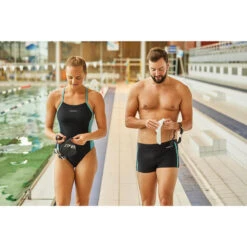 Zwemboxer Voor Heren NEGOMBO 13 Zwemboxer Voor Heren NEGOMBO -Badpak Verkoop Winkel zwemboxer voor heren negombo zwart turquoise 5