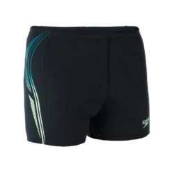 Speedo Zwemboxer Voor Heren TRICK Zwart/groen -Badpak Verkoop Winkel zwemboxer voor heren trick zwartgroen 6