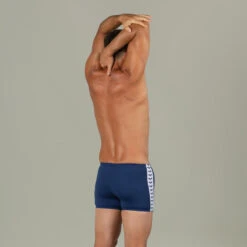 Arena Zwemboxer Voor Heren VINTAGE Blauw/wit -Badpak Verkoop Winkel zwemboxer voor heren vintage blauwwit 5