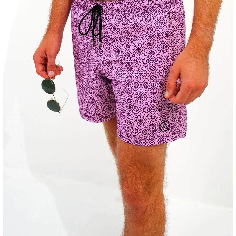 Zwembroek Heren Great White Paars 1 Zwembroek Heren Great White Paars