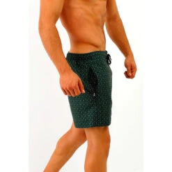 Zwembroek Heren White Tip Groen 5 Zwembroek Heren White Tip Groen -Badpak Verkoop Winkel zwembroek heren white tip groen 2