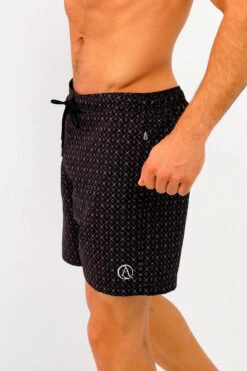 Zwembroek Heren White Tip Zwart -Badpak Verkoop Winkel zwembroek heren white tip zwart 2