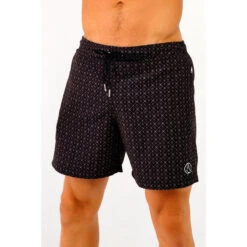 Badpak Verkoop Winkel 27 Zwembroek Heren White Tip Zwart